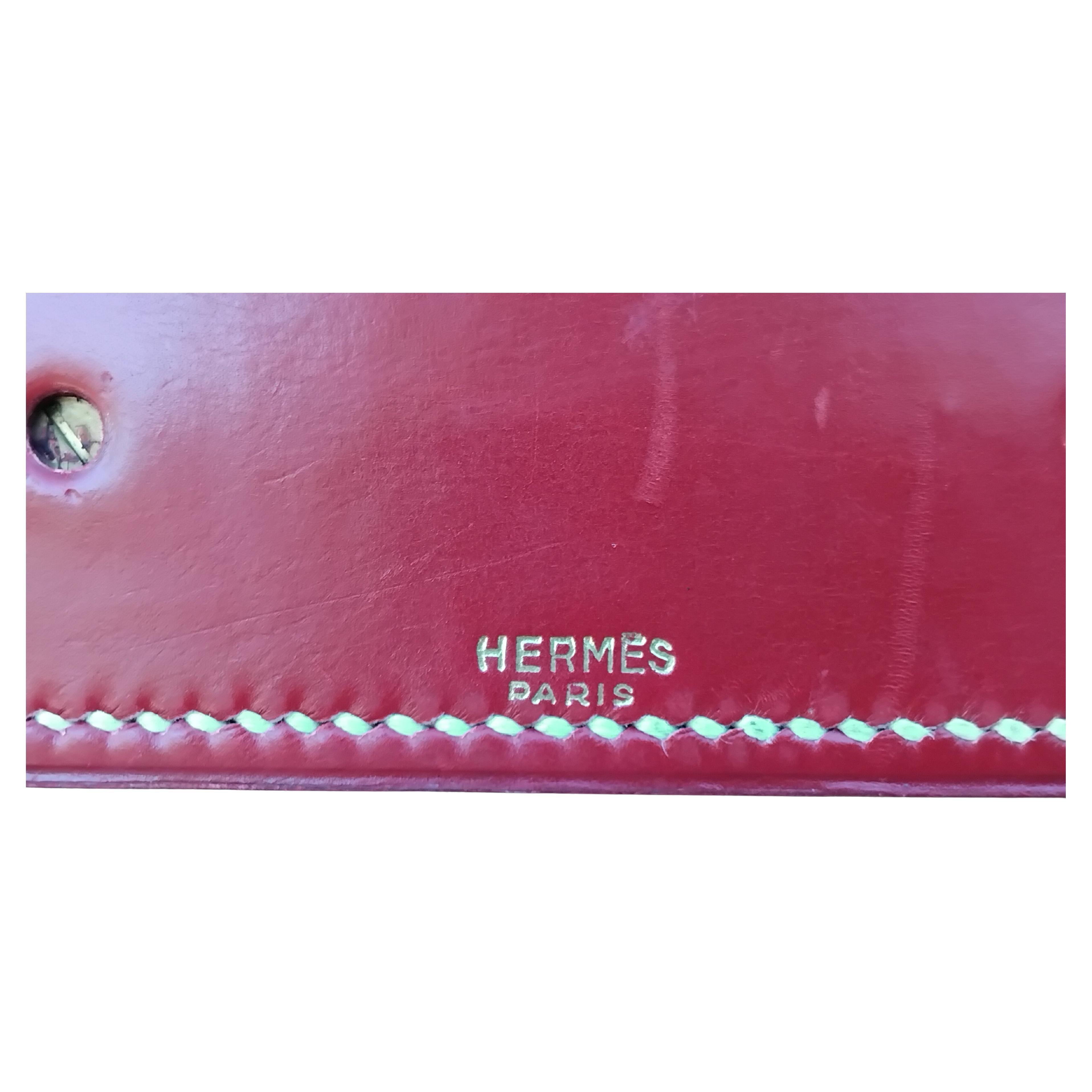 Hermès Perpetual Calendar Ephemeris Metal and Leather 5