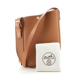 Hermes Perspective Cavaliere Bag Togo and Vache Hunter 28