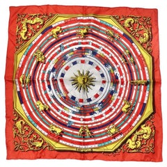 Hermes Petit Carre 40 Silk Scarf Dies Et Hore