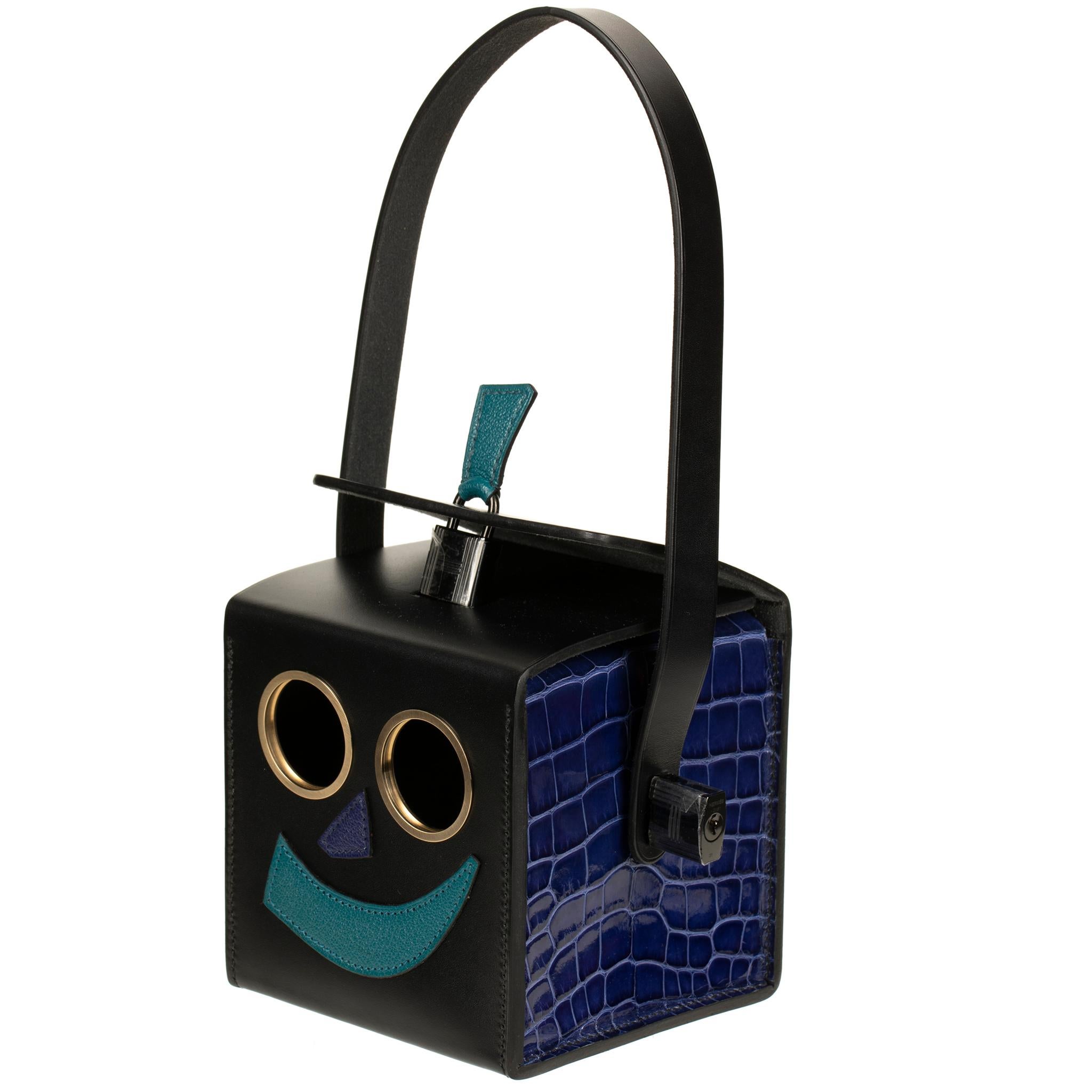 Hermès Petit H Robot Clutch - Limited Edition For Sale 4