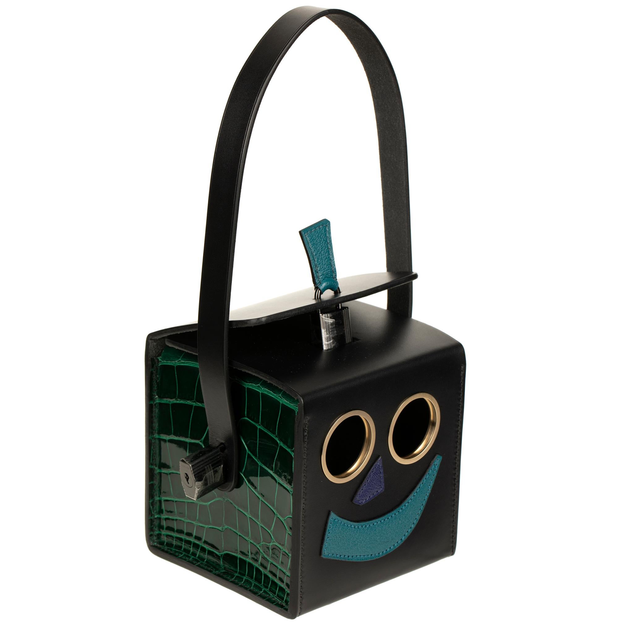 Hermès Petit H Robot Clutch - Limited Edition For Sale 1