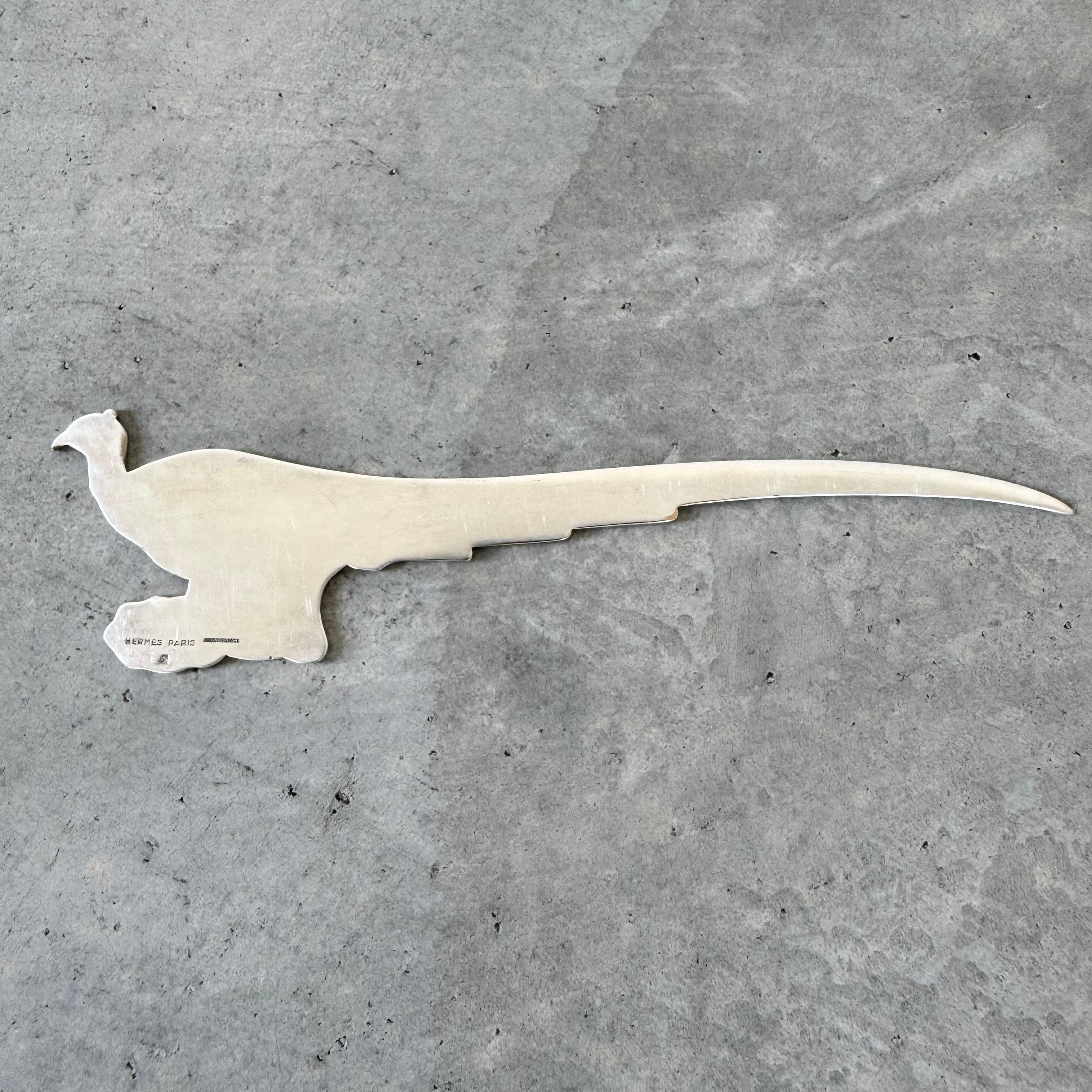 Hermes Pheasant Letter Opener, 1960s France For Sale 1