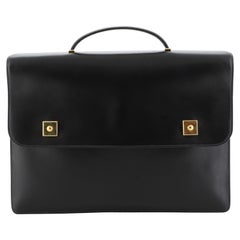 Hermes Piano Briefcase Box Calf