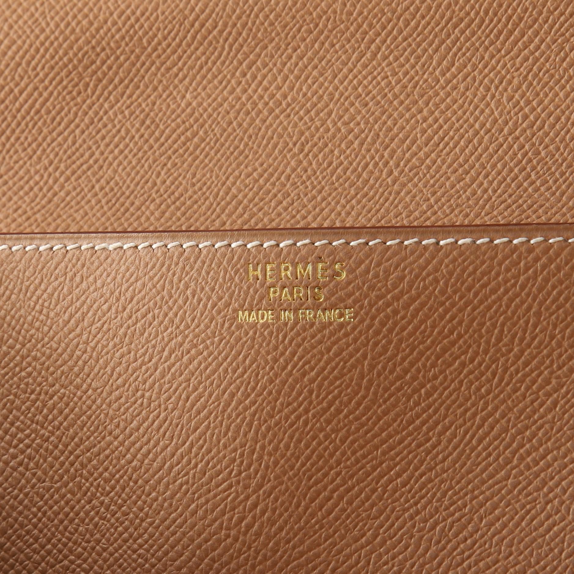 Women's or Men's Hermes Piano Briefcase Courchevel