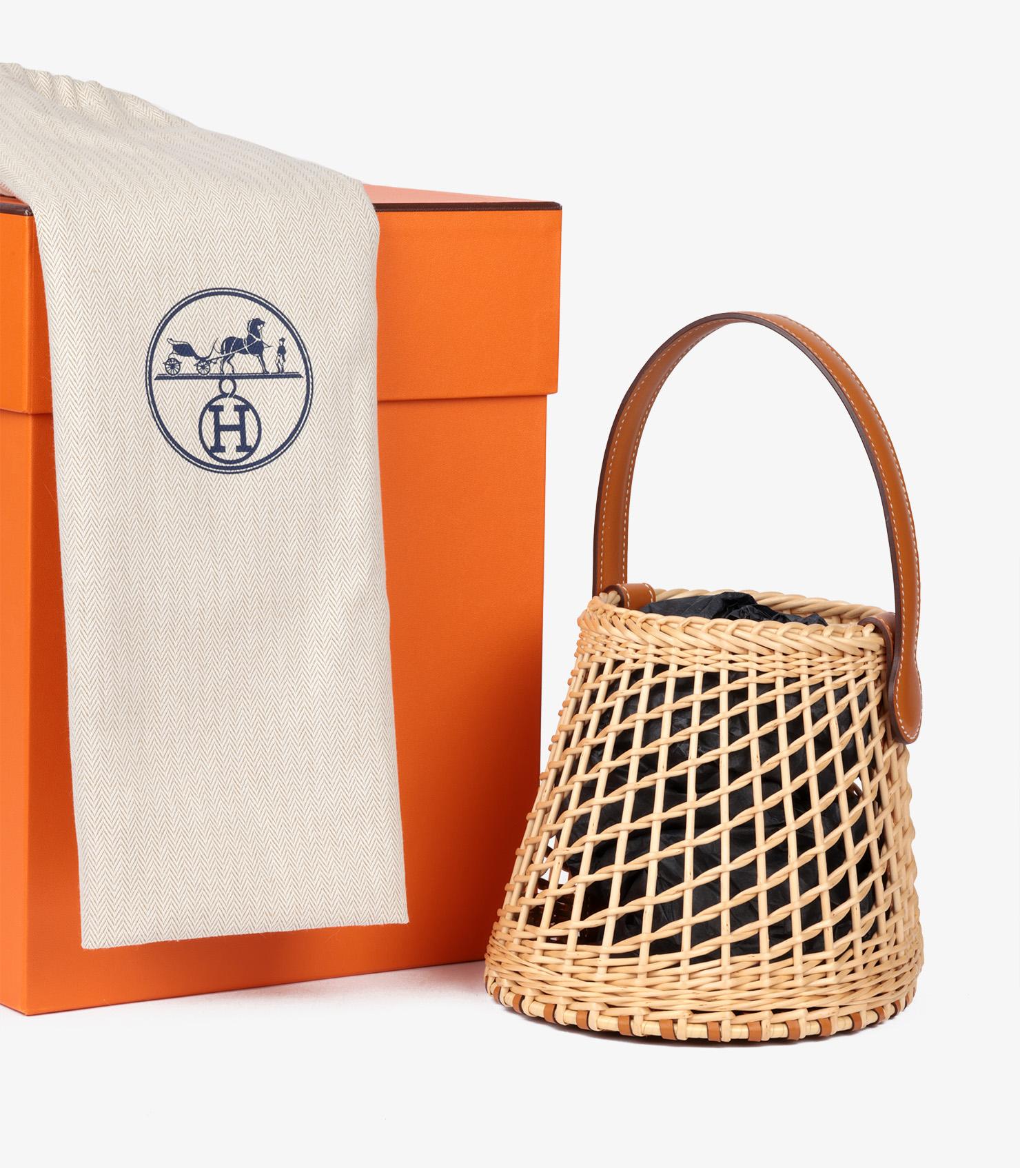 Hermès Picnic Basket Bag For Sale 6