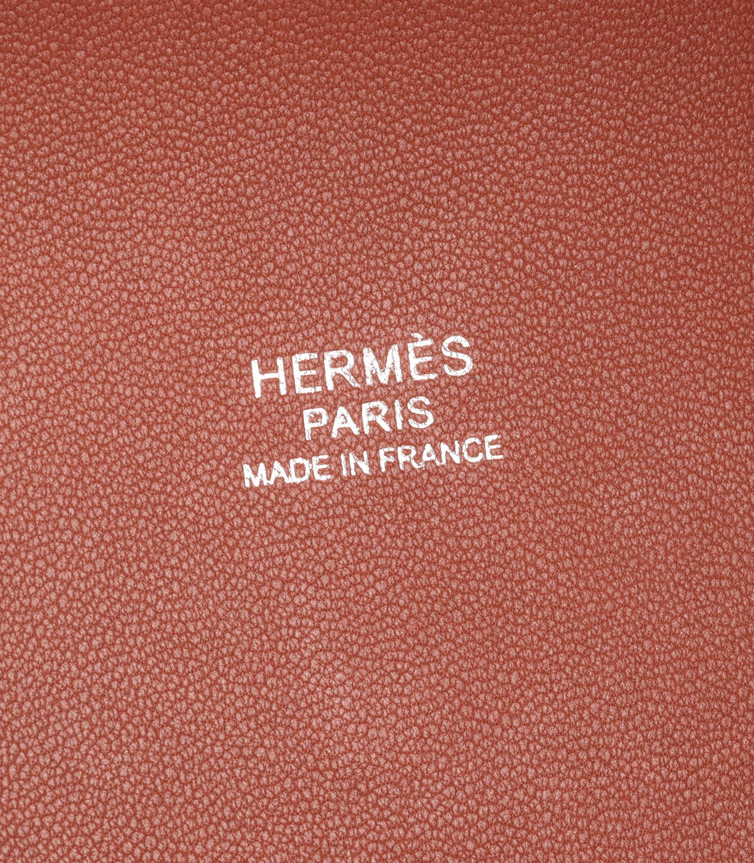 Hermès Picnic Basket Bag For Sale 4