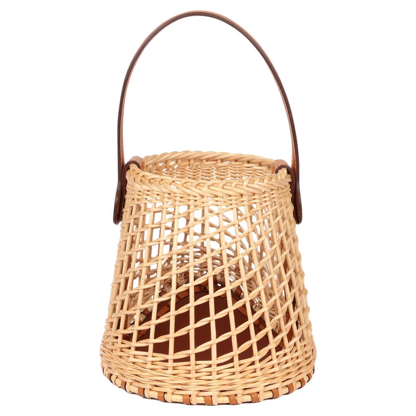 Hermès Picnic Basket Bag For Sale