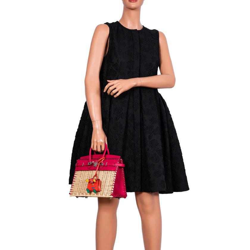 Hermès Picnic Birkin 25 Osier Wicker & Framboise Swift with Palladium Hardware

The Osier Wicker Picnic Kelly, a creation of the legendary fashion designer Jean-Paul Gaultier, quickly became a must-have for collectors when it debuted in 2011. Made