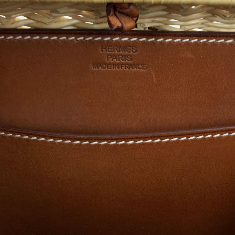 Hermes Picnic Minaudiere PHW For Sale at 1stDibs