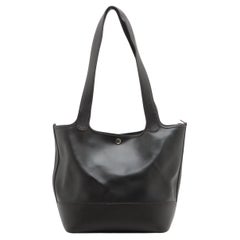 Hermès Picotan 26 GM Taurillon Clemence × Amazonia Nero