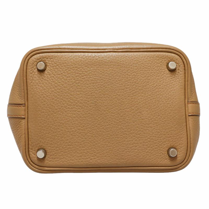 HERMES Picotin 18 Bag Clémence Baby Bull Leather For Sale 1