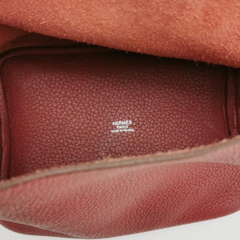 Hermes Picotin 18 Burgundy Clemence Taurillon Leather 2014 For Sale 4