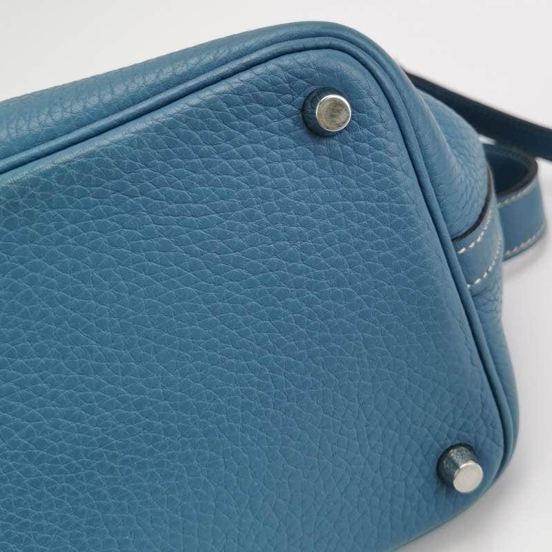 Hermes Picotin 18 Clemence Taurillon Leather Blue Jean 2015 6