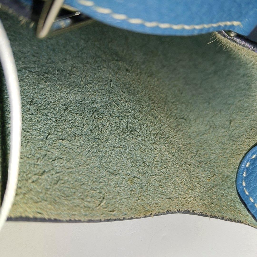Hermes Picotin 18 Clemence Taurillon Leather Blue Jean 10