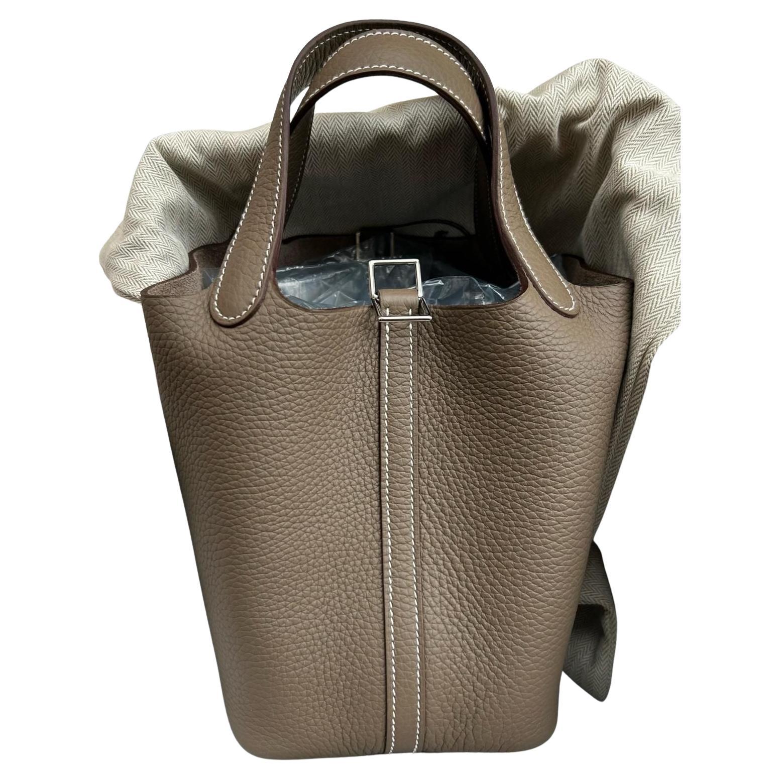 Hermes Picotin 18 Etoupe bag For Sale