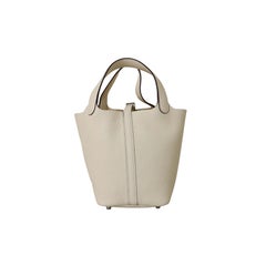 Hermes Picotin 18 Lock Bag Palladium Hardware Nata