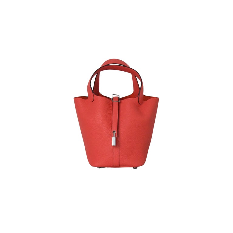 HERMÈS Picotin Small Leather Exterior Bags & Handbags for Women for sale