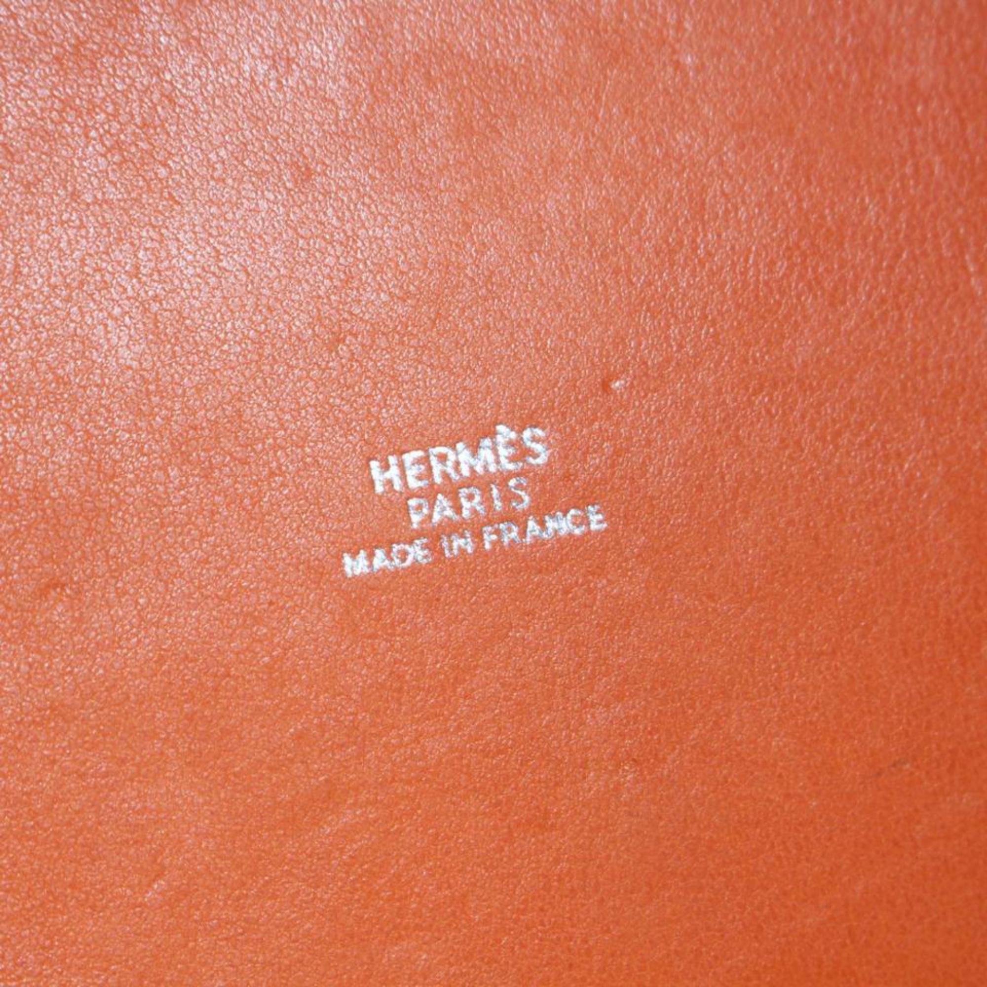 Hermès Picotin 18 Pm 868694 Orange Suede Leather Tote In Good Condition For Sale In Forest Hills, NY
