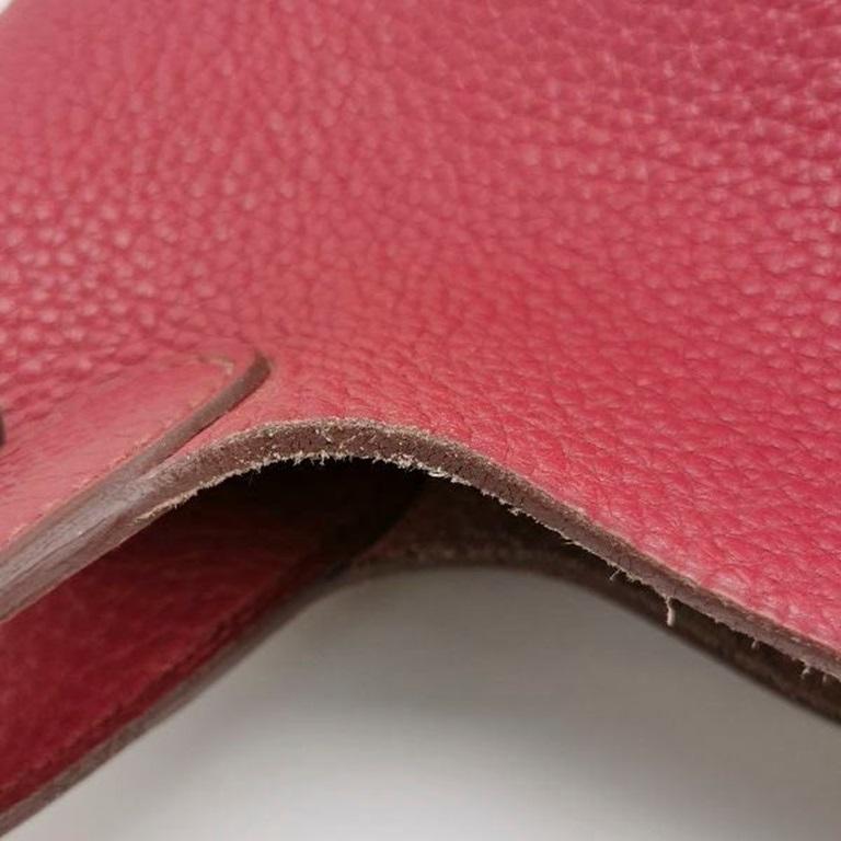 Hermes Picotin 18 Red Clemence Taurillon Leather 2014 2