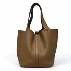 Hermes Picotin 22 Gold Taurillon Leather