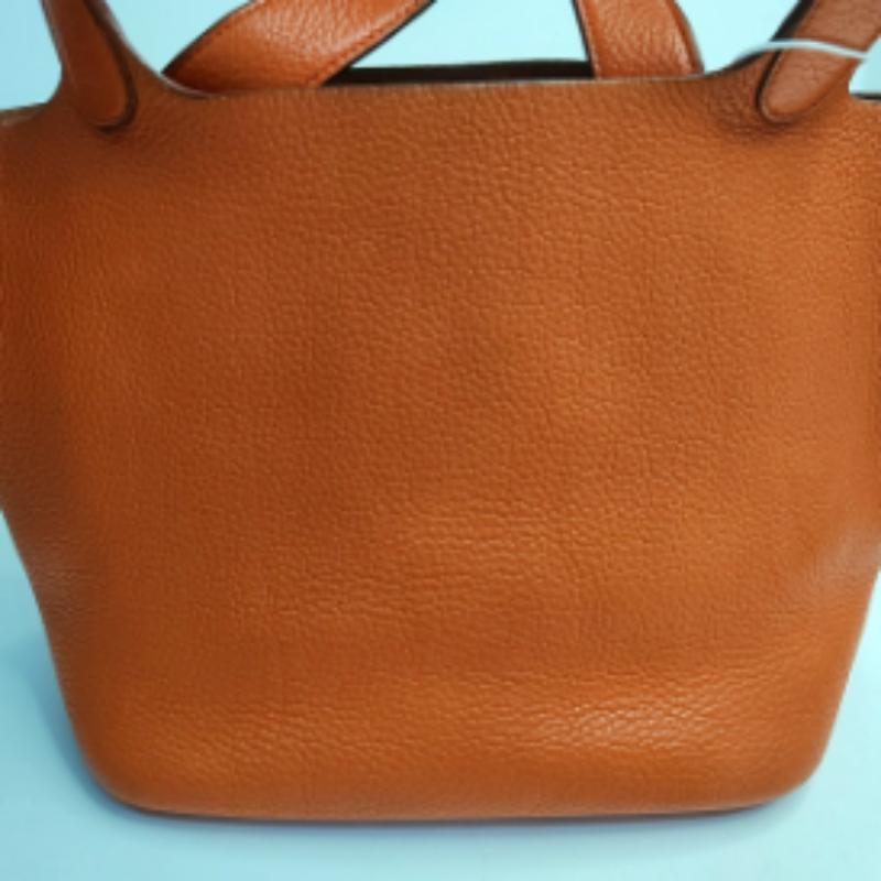 Hermes Picotin 22 Orange Clemence Taurillon Leather 2009 8