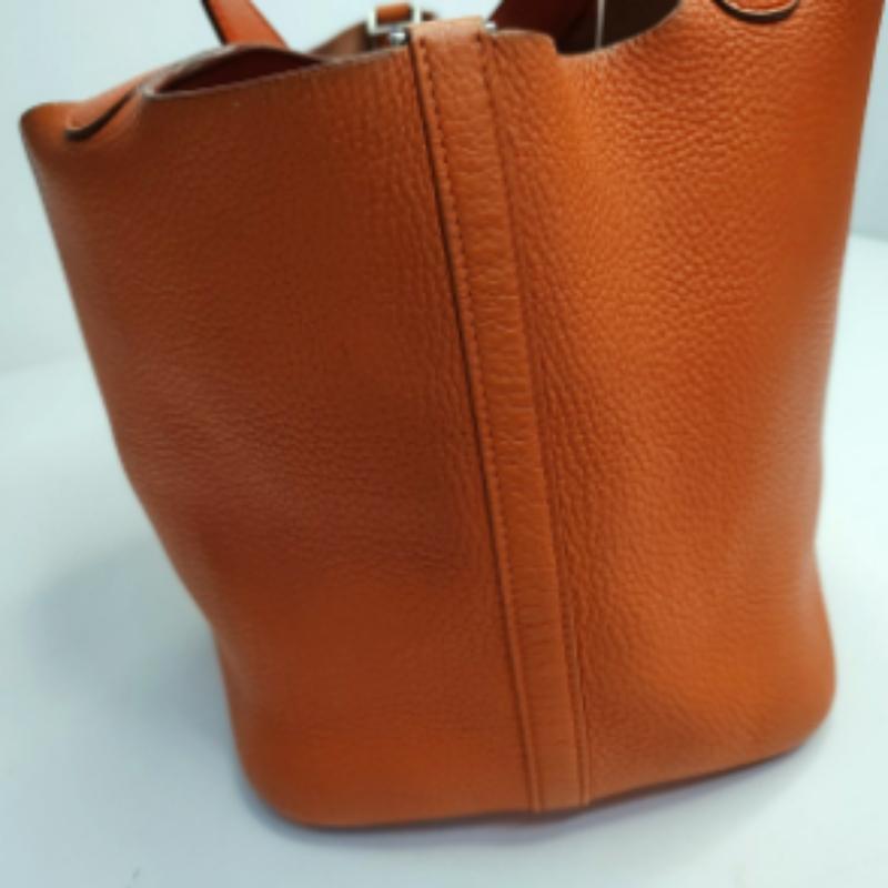 Hermes Picotin 22 Orange Clemence Taurillon Leather 2009 12