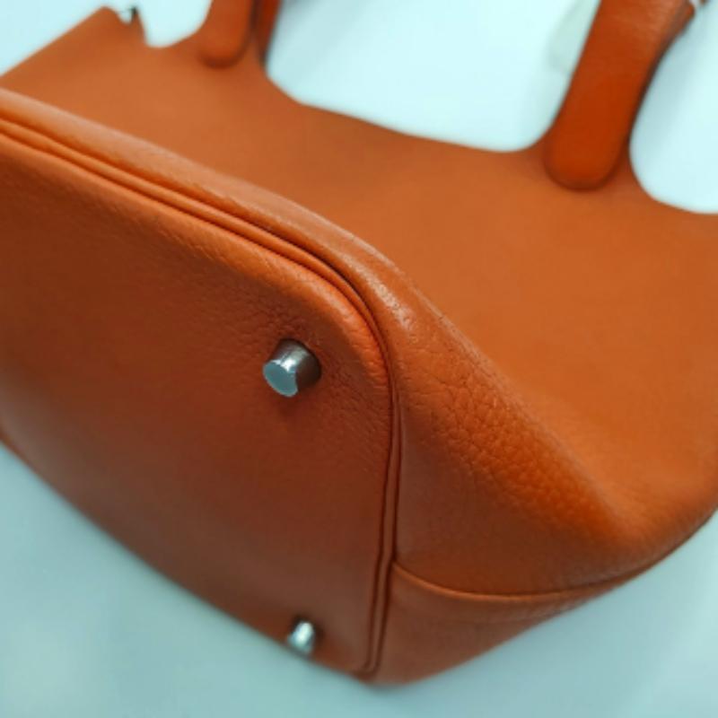 Hermes Picotin 22 Orange Clemence Taurillon Leather 2009 15