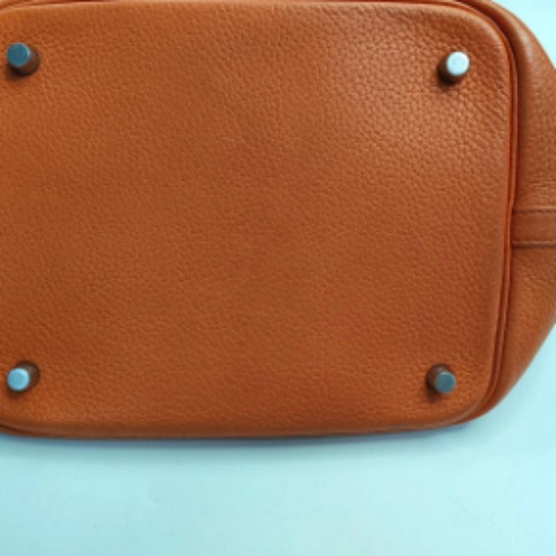 Hermes Picotin 22 Orange Clemence Taurillon Leather 2009 16