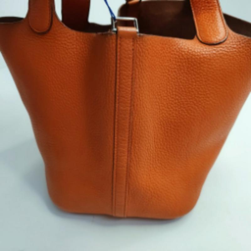 Hermes Picotin 22 Orange Clemence Taurillon Leather 2009 3
