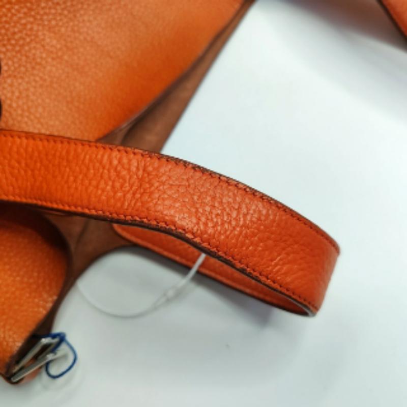 Hermes Picotin 22 Orange Clemence Taurillon Leather 2009 5