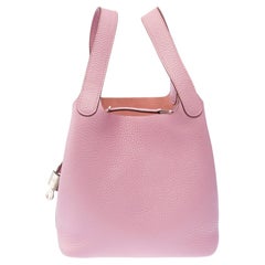 Hermès Picotin Handbag Pink