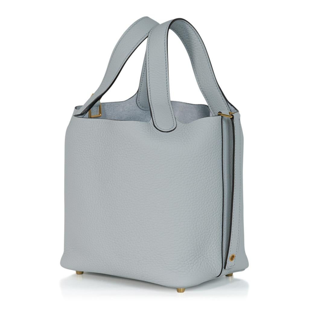 hermes picotin blue pale