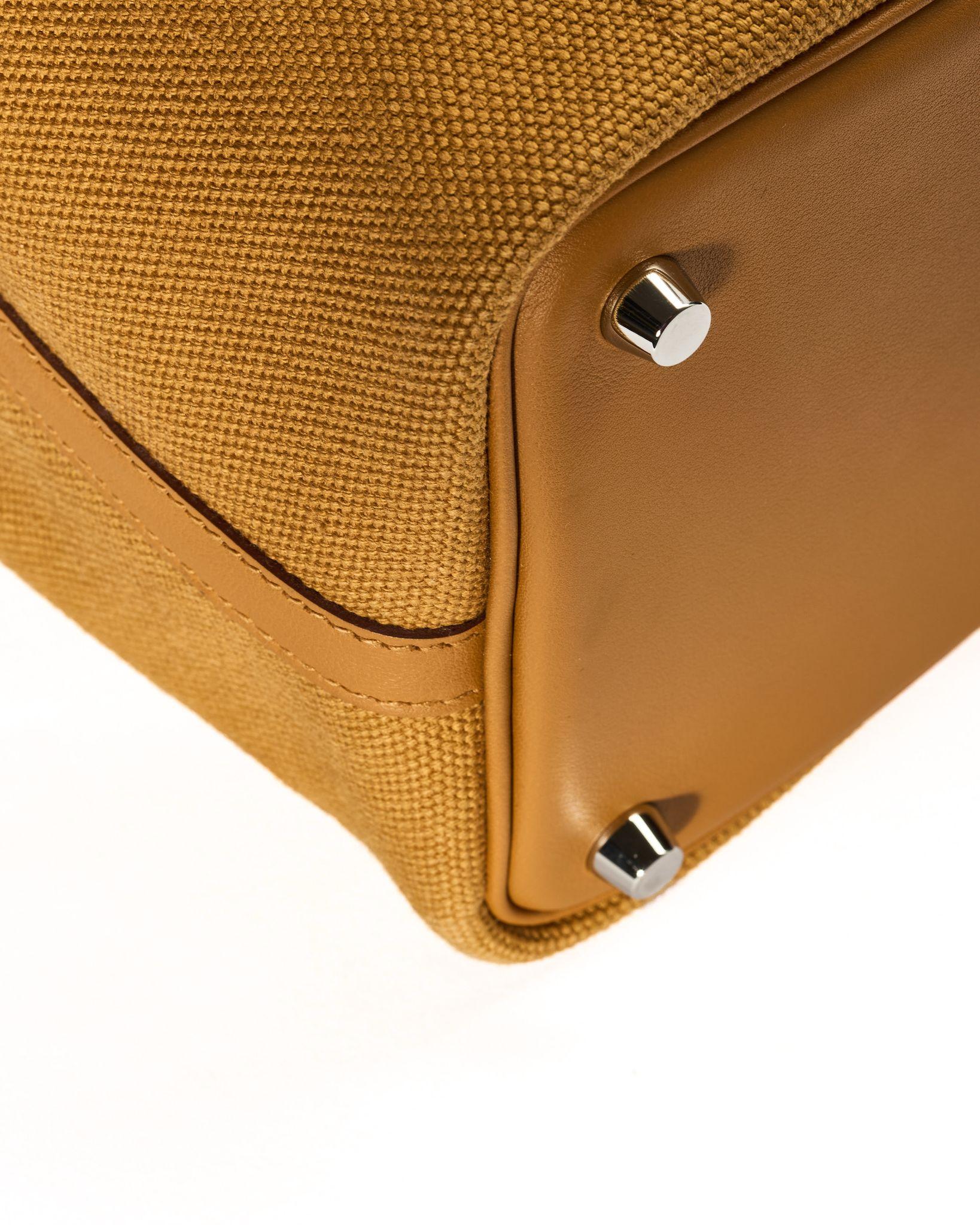 Hermès Picotin Lock 18 Cargo Toile Goeland Swift Sesame en vente 5