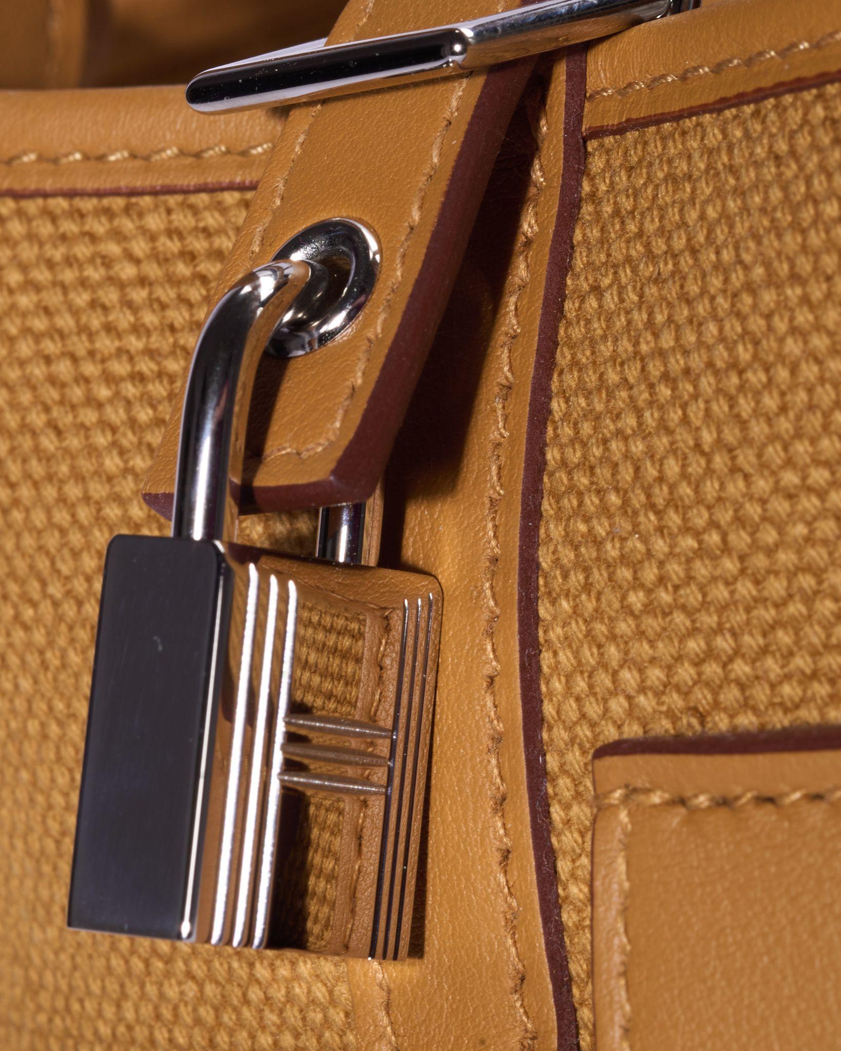 Hermès Picotin Lock 18 Cargo Toile Goeland Swift Sesame en vente 6