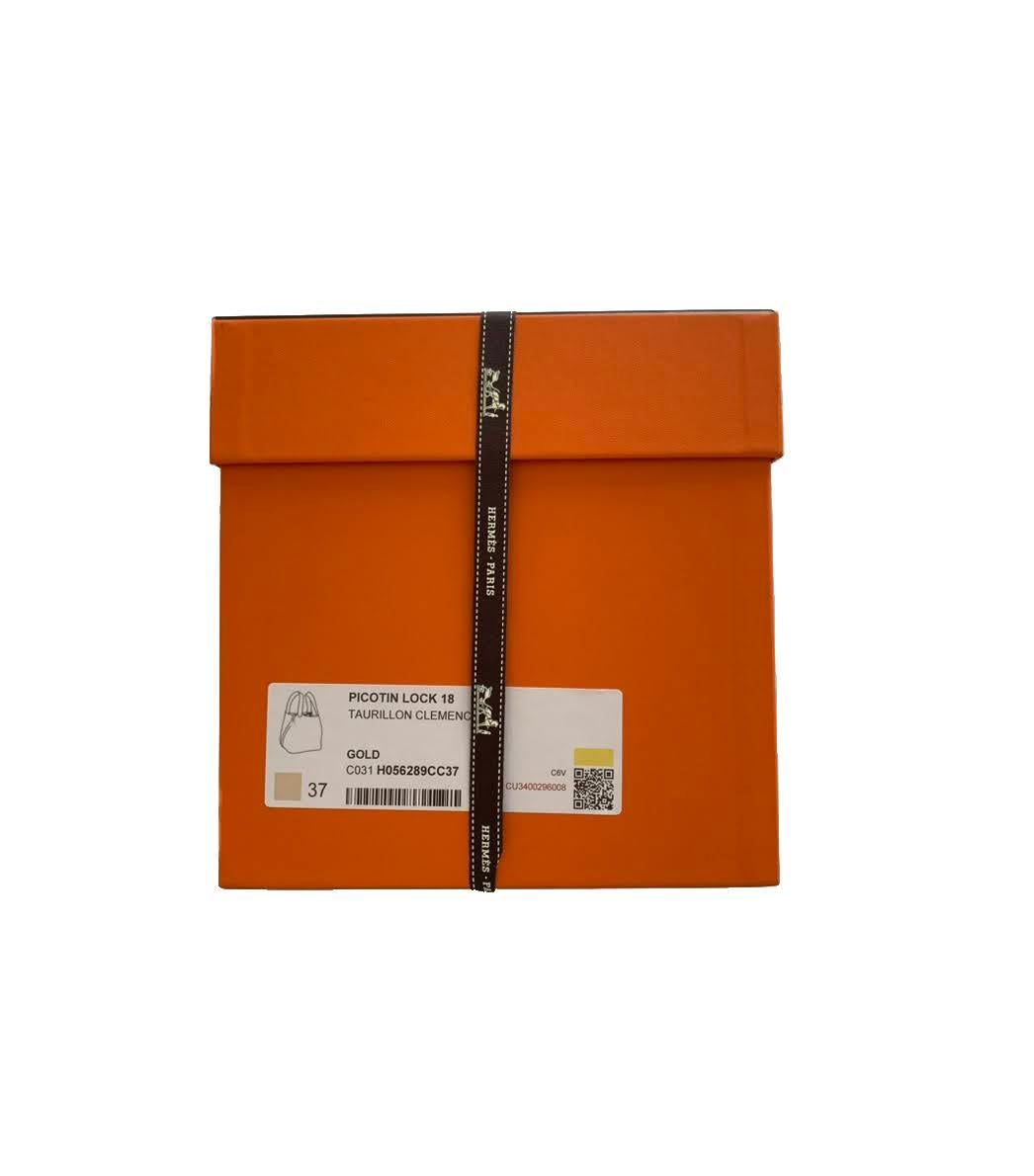 Hermes Picotin Lock 18 Clemence Gold  Hardware 2023 5