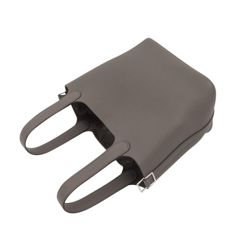 Hermes Picotin Lock 18 Etain Clemence Palladium Hardware ...