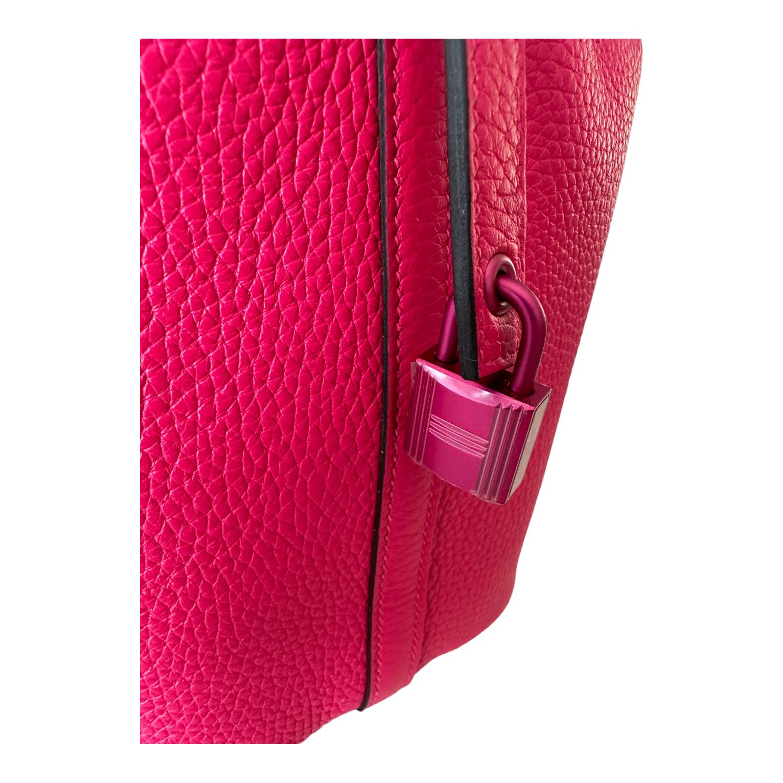 Hermes Picotin Lock 18 Monochrome Tasche Rose Mexico Rosa Neu für Damen oder Herren