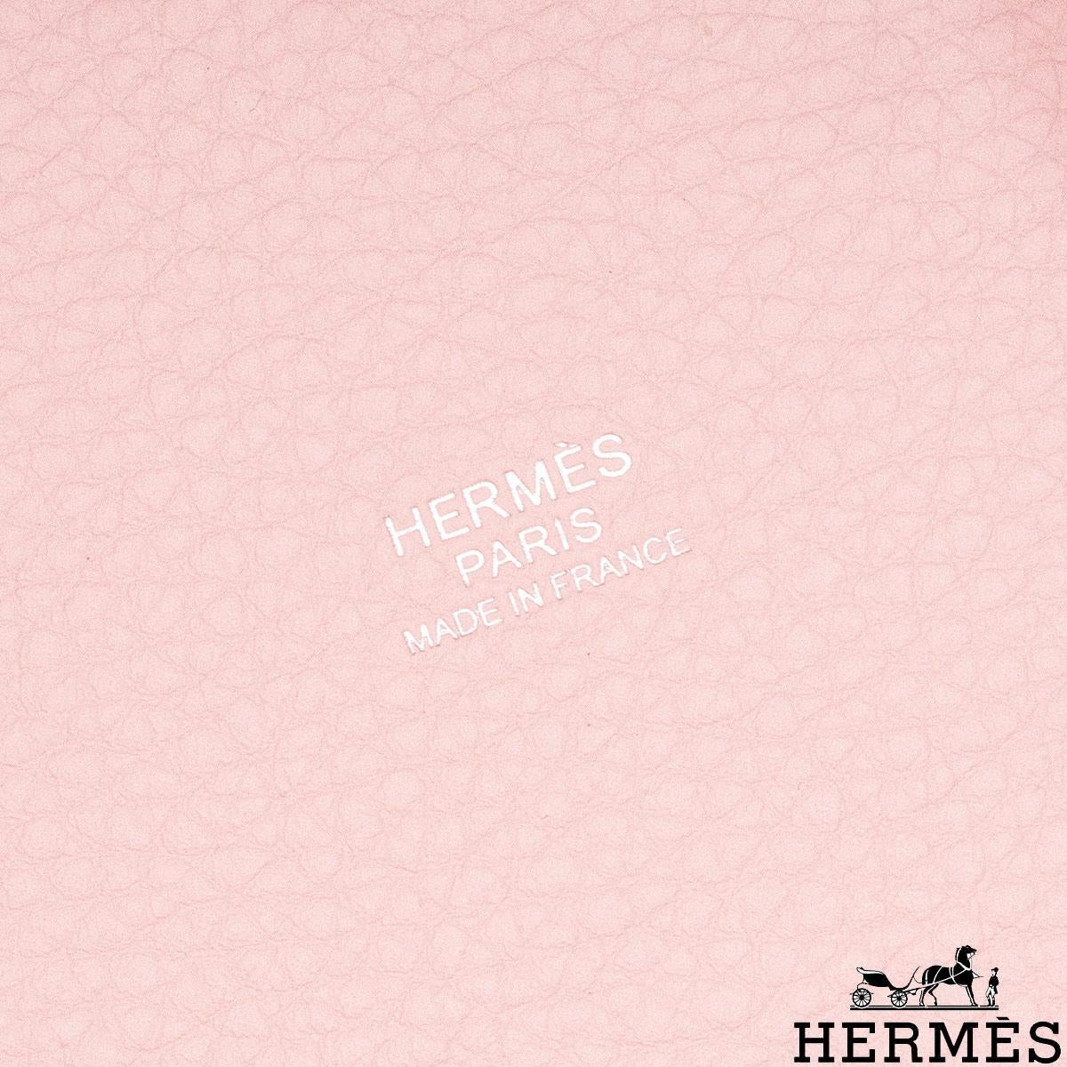 Hermès Picotin Lock 18 Rose Sakura Taurillon Clemence PHW In New Condition In Mayfair, London, London