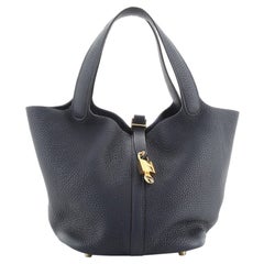 Hermes Picotin Lock Bag Clemence MM