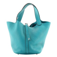 Hermes Picotin Lock Bag Clemence MM