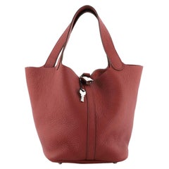 Hermes Picotin Lock Bag Clemence MM