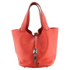 Hermes Picotin Lock Bag Clemence MM