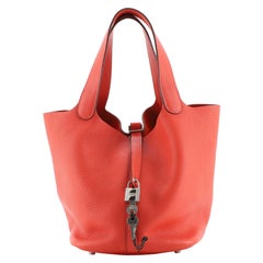 Hermes Picotin Lock Bag Clemence MM