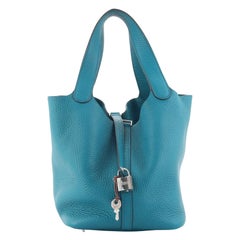 Hermes Picotin Lock Bag Clemence MM