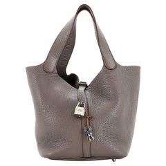 Hermes Picotin Lock Bag Clemence MM