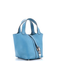 Hermes Picotin Lock Bag Clemence PM