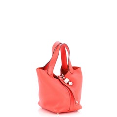 Hermes Picotin Lock Bag Clemence PM