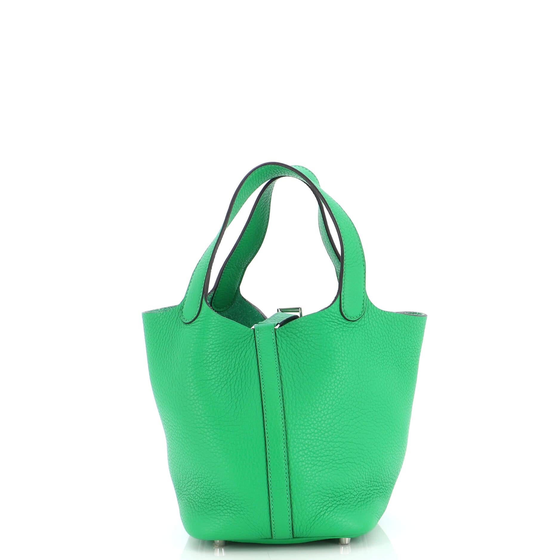 Women's or Men's Hermes Picotin Lock Bag Clemence PM For Sale