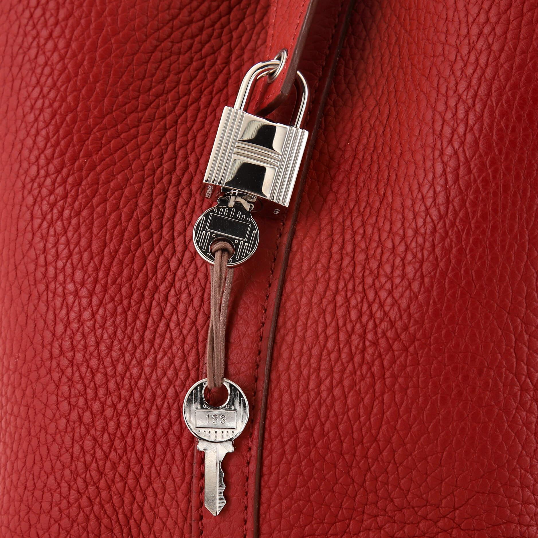 Hermes Picotin Lock Bag Clemence PM For Sale 3