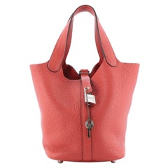 Hermes Picotin Lock Bag Clemence PM